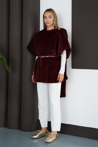 Noelle Yelek - Bordo