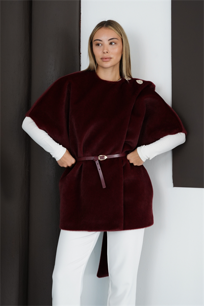 Noelle Yelek - Bordo