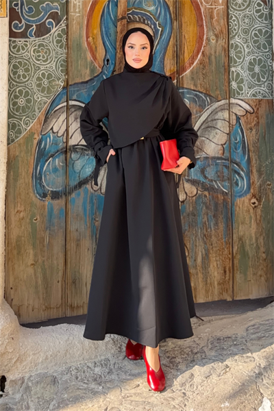 Nomi Elbise - Siyah