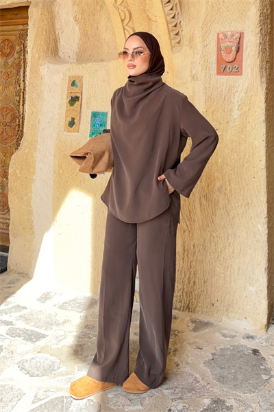 Nour Takım - Kahverengi