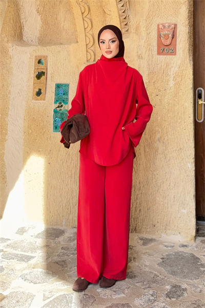 Nour Takım - Kırmızı