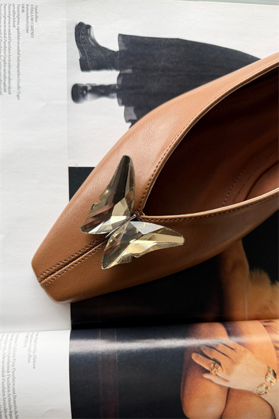 Papillon Babet Ayakkabı - Taba