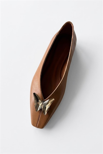 Papillon Babet Ayakkabı - Taba