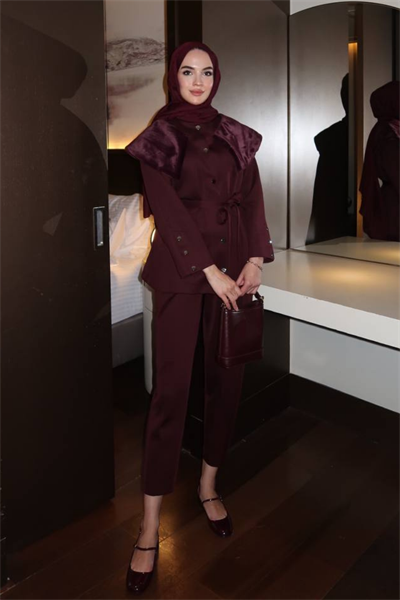 Rafine Takım - Bordo