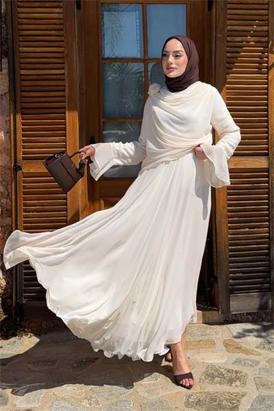 Rose Takım - Ekru