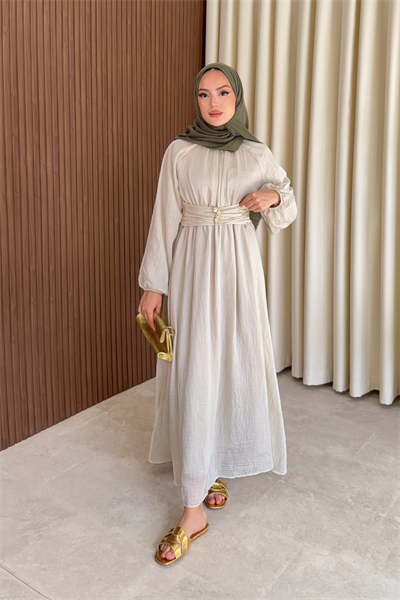 Varda Elbise - Taş Rengi