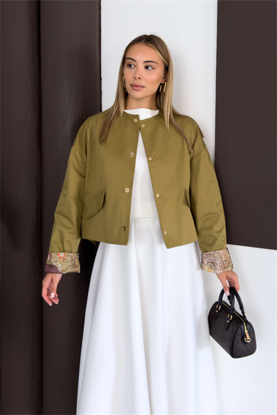 Verde Ceket - Haki