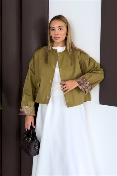 Verde Ceket - Haki