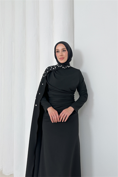Violet Elbise - Siyah