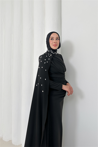 Violet Elbise - Siyah