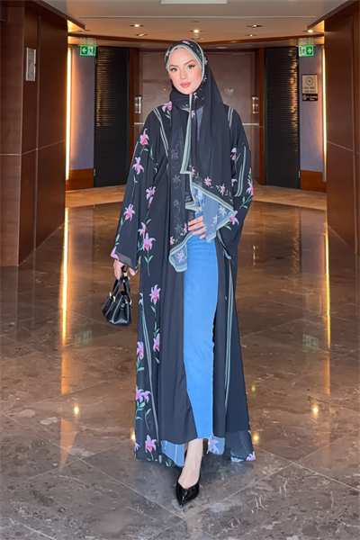 Zahra Abaya - Siyah