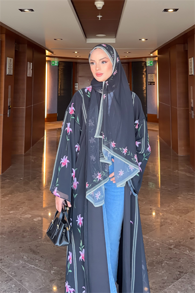 Zahra Abaya - Siyah
