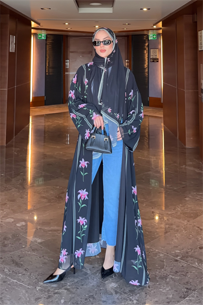 Zahra Abaya - Siyah