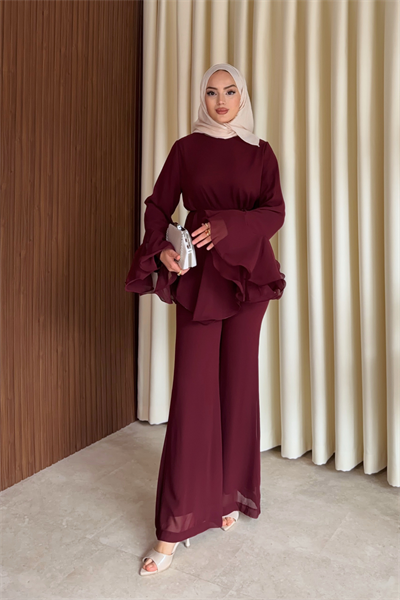 Zenna Takım - Bordo