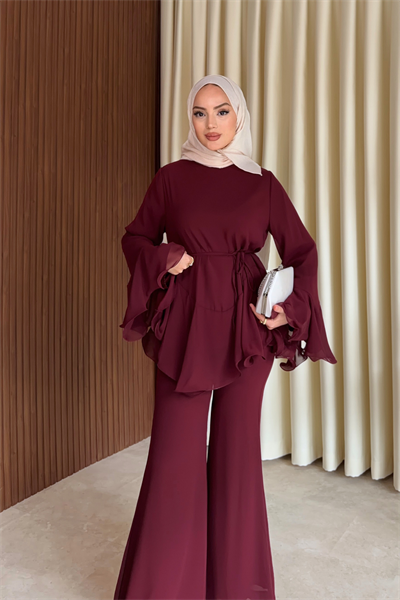 Zenna Takım - Bordo
