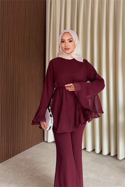 Zenna Takım - Bordo