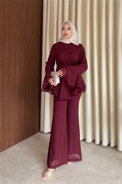 Zenna Takım - Bordo