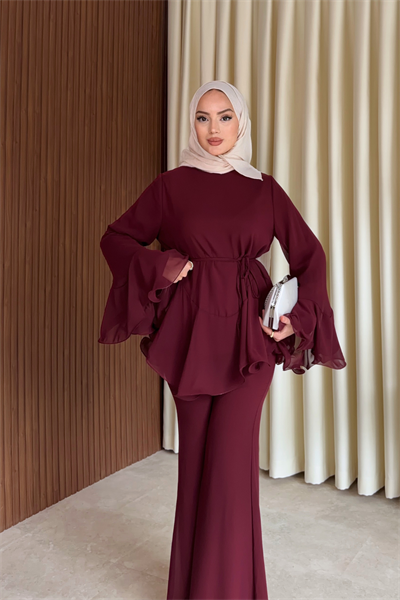 Zenna Takım - Bordo