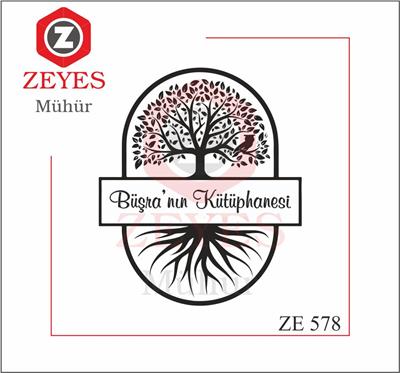 Hayat Agaci Kitap Mührü   ZE 578