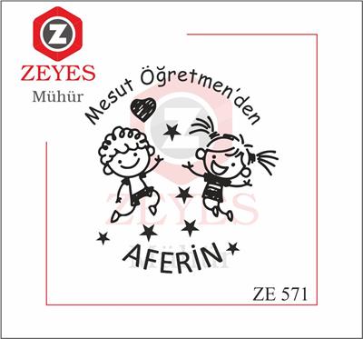 Ögretmen Aferin Mührü   ZE 571