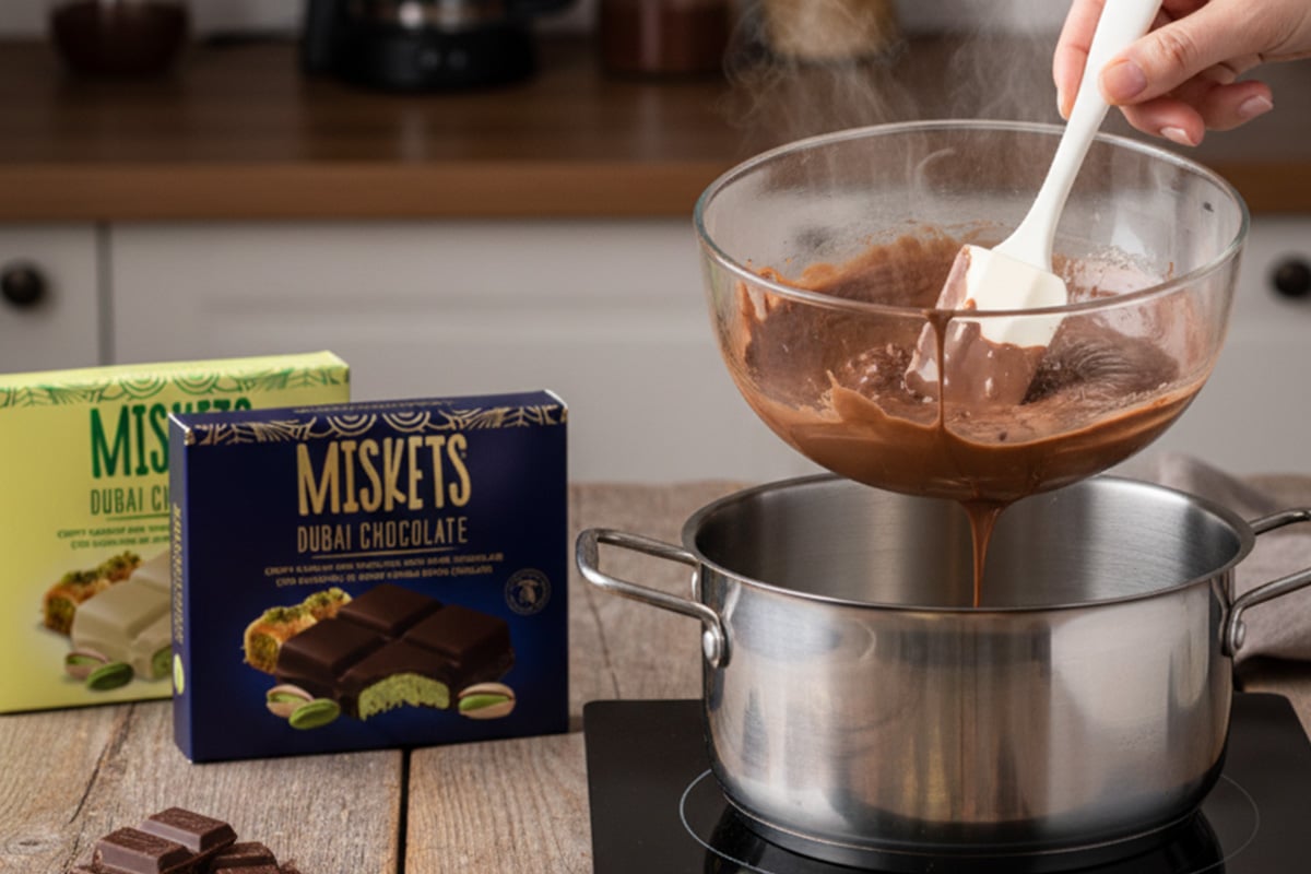 Benmari Usulü Çikolata Eritme