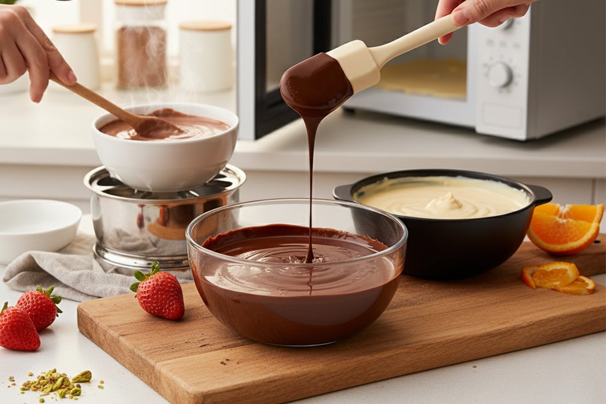 Çikolata Eritme Yöntemleri