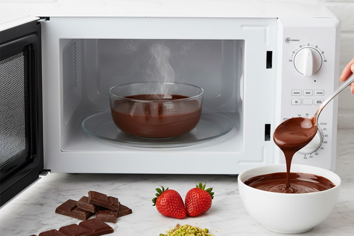 Mikrodalgada Çikolata Eritme Nasıl Yapılır?