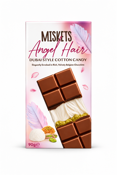Angel Hair Sütlü Dubai Çikolatası 90 gr,