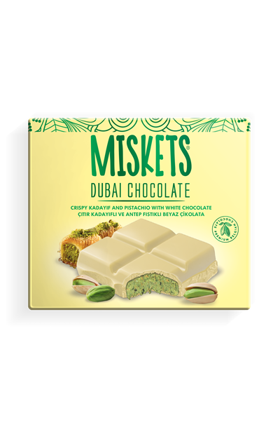 Beyaz Dubai Çikolatası 100 gr 