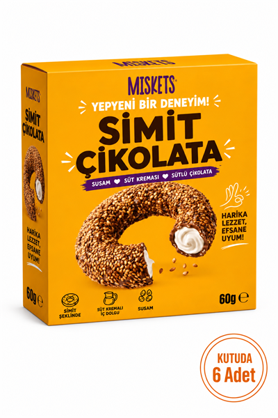 Simit Çikolata 60 gr x 6 Adet