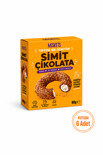 Simit Çikolata 60 gr x 6 Adet