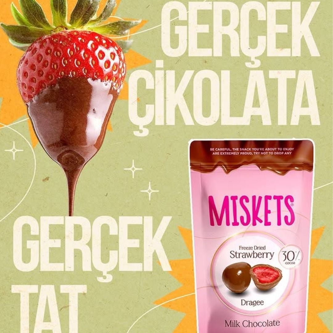 Çikolata Kaplamalı Çilek