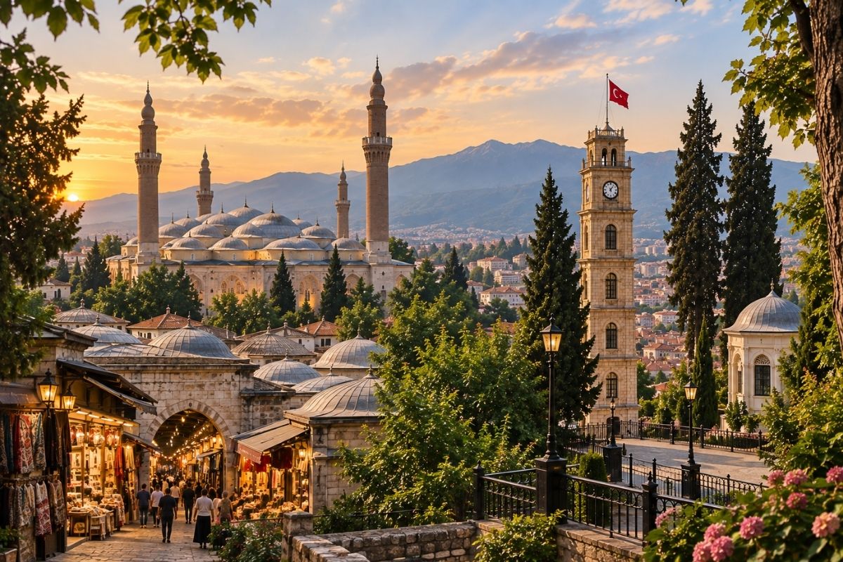 bursa'da gezilecek yerler,Uludağ,Cumalıkızık,İznik,Mudanya,Teleferik,UNESCO