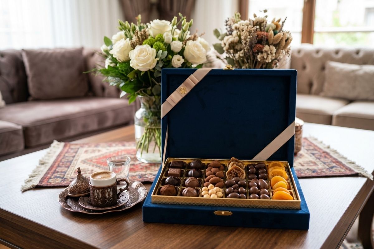 Kız isteme çikolatası nasıl olmalı,Söz çikolatası,Nişan çikolatası,Drajeler,Kız isteme töreni,Premium kutu