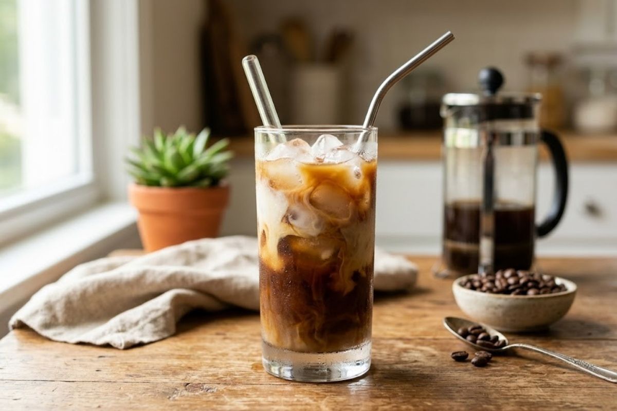 Evde soğuk kahve yapımı,Soğuk kahve tarifleri,makinesiz soğuk kahve,buzlu filtre kahve,granül kahve soğuk,sütlü soğuk kahve,cold brew yapımı
