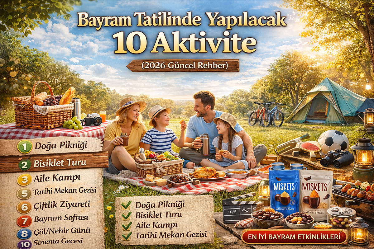 Bayram Tatilinde Ailecek Yapılacak 10 Aktivite: Planlama Rehberi