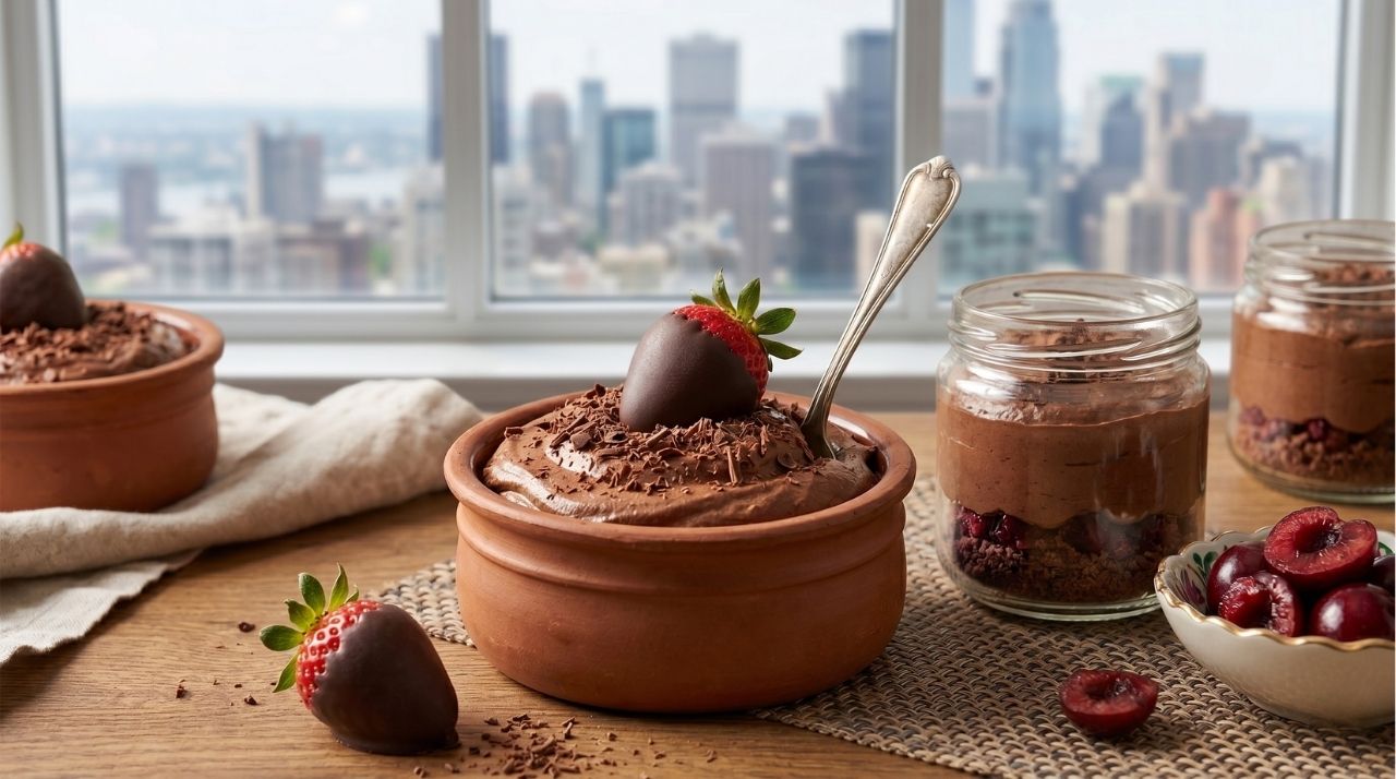 Çikolatalı mus tarifi,Miskets,evde mousse yapımı.