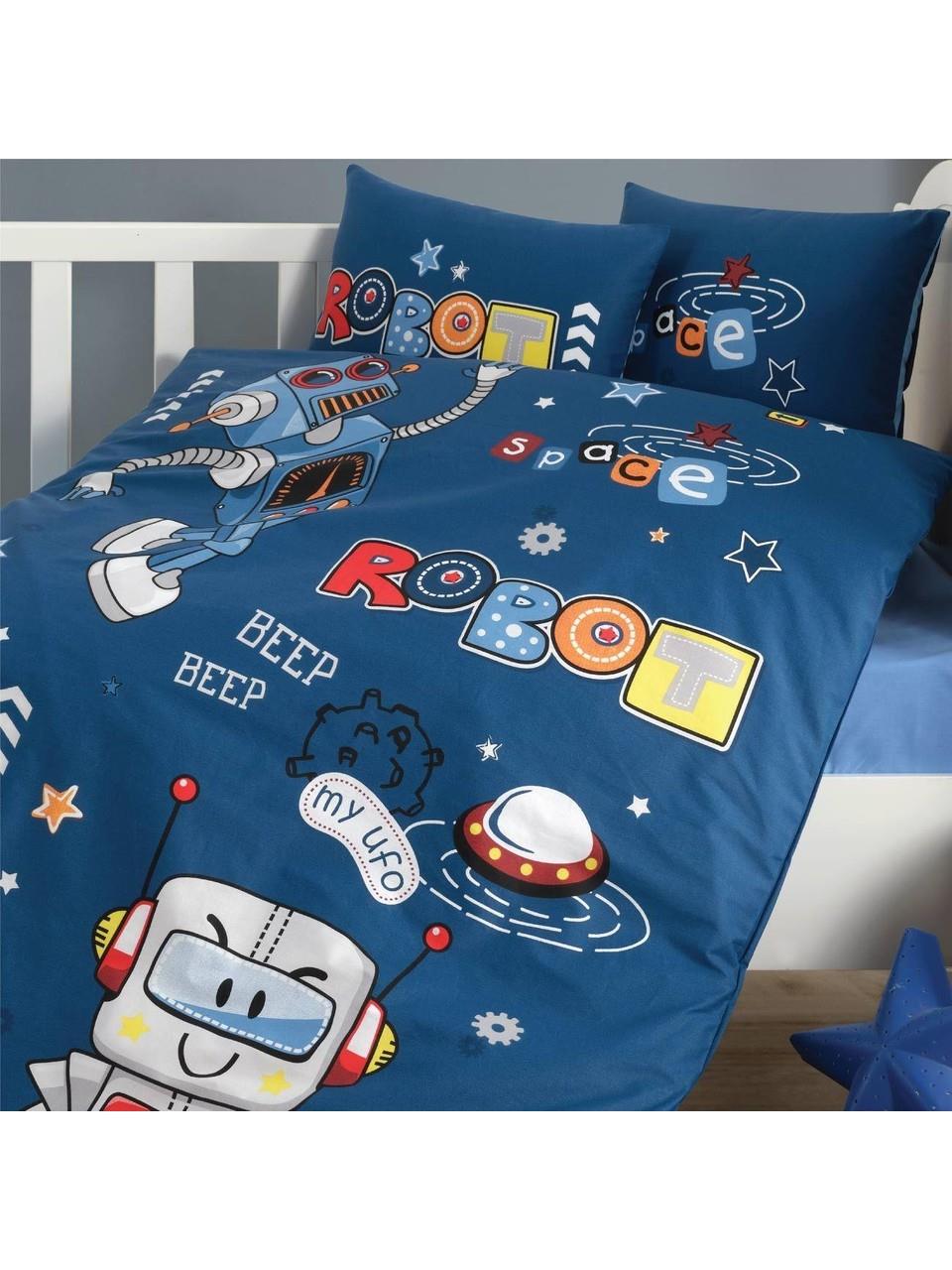 BEBEK UYKU SETİ ROBO V1 MAVİ
