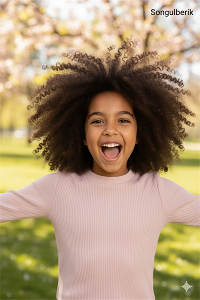 Kız Çocuk Body (Somon)