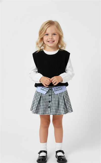 Kız Çocuk Etekli Takım (3.parça)