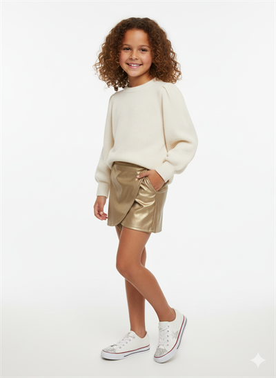 Kız Çocuk Şort Etek (Dore)