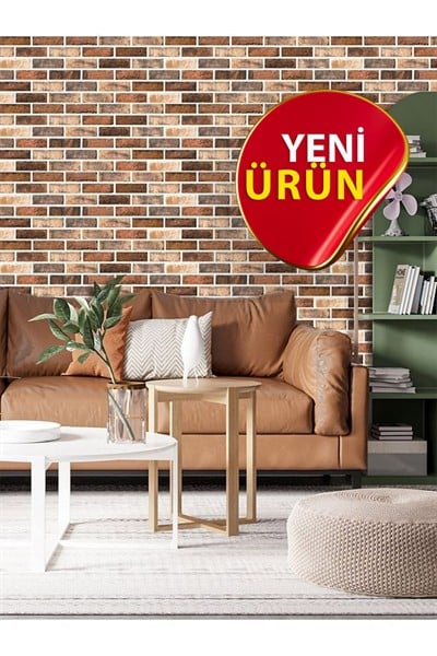 70x70 Cm 0,50M² Renkli 3d Dekoratif Kendinden Yapışkanlı Esnek Duvar Kağıdı Kaplama Paneli Köpük -5013