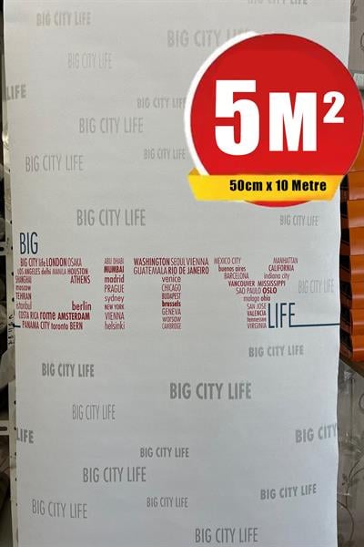 Bien Exclusive 7041 Genç Odası Çok Renkli Duvar Kağıdı 53x1000, 5 M²