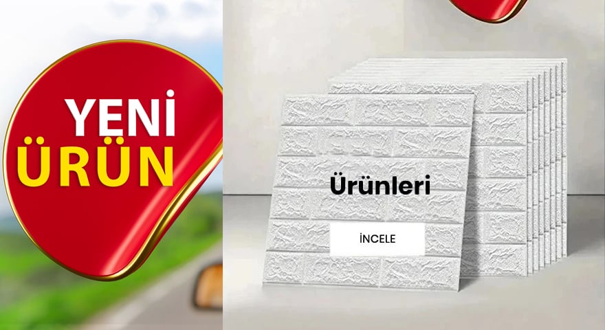 50x50 Yapışkanlı Paneller