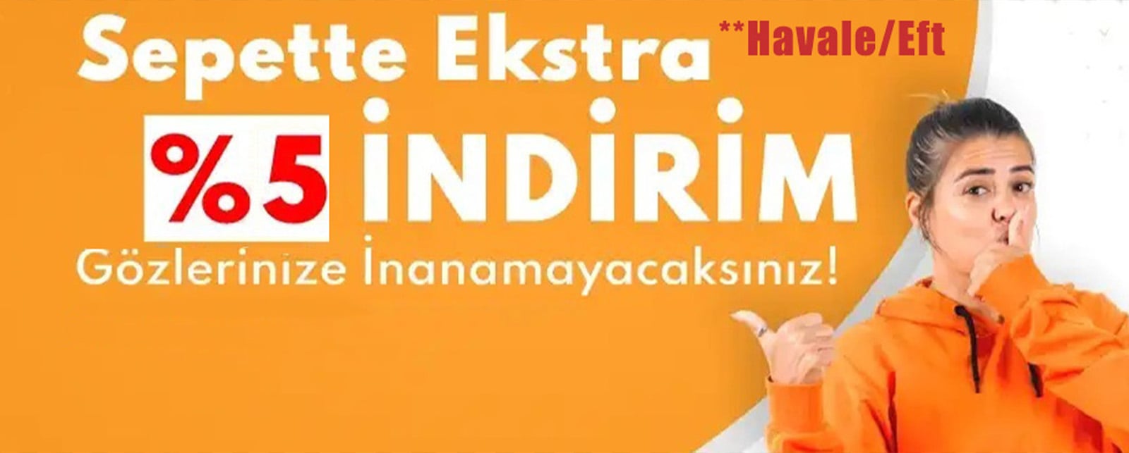 Sepette Ekstra İndirim