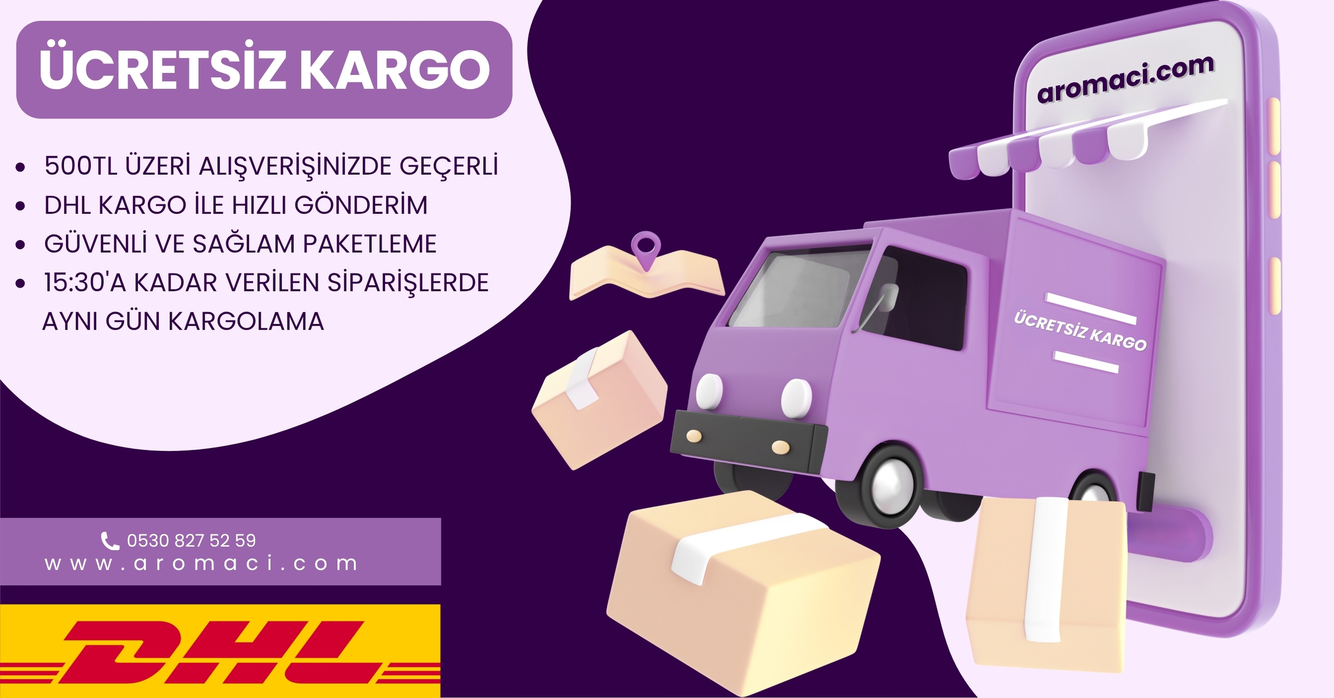 aromaci.com - ucretsiz kargo