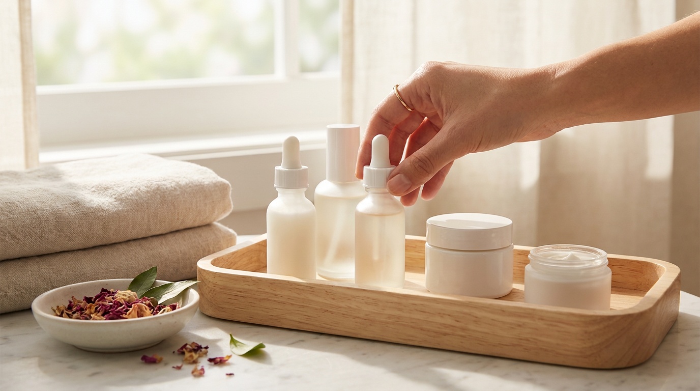 Glowing Skin,Beauty Routine,Skincare Products