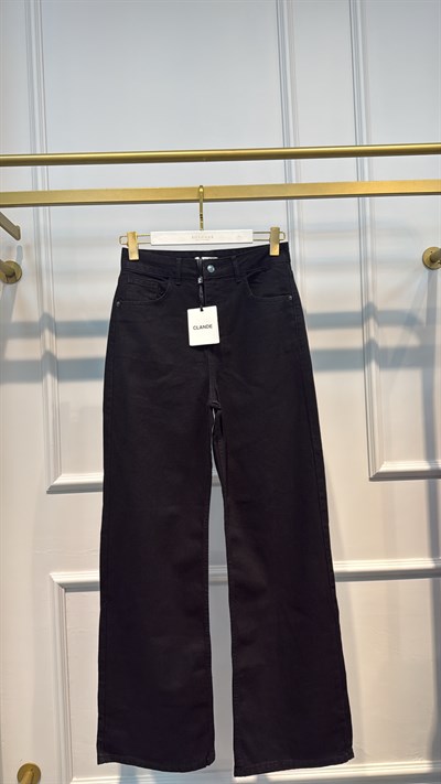 CLANDE 1022 GENİŞ PAÇA KOT PANTOLON