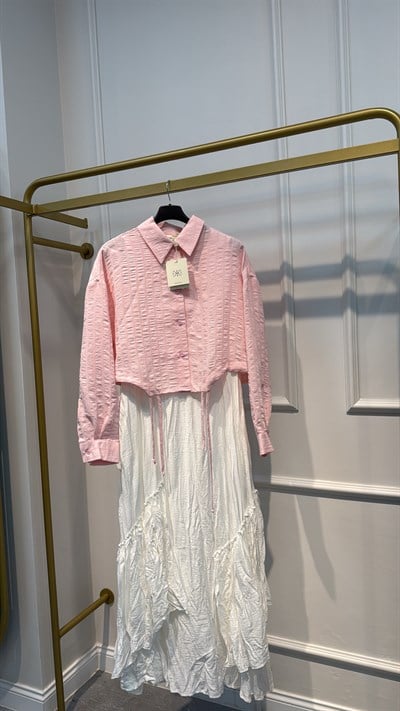MİSSEMRAMİSS 5181 ROSA BİANCA TAKIM (ELBİSE)