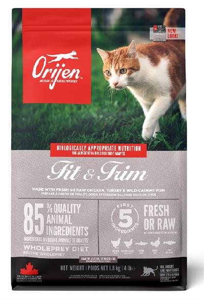 ORIJEN Fit & Trim Kedi Maması 1,8kg - Fazla kilolu kediler için
